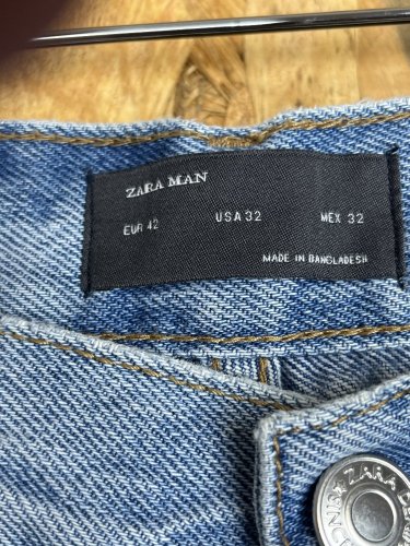 Pánské džíny ZARA s podílem bavlny a elastanu