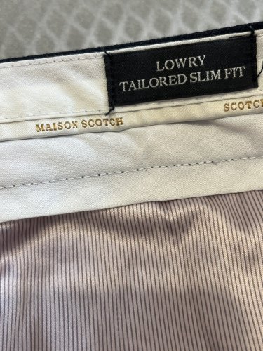 Námořní kalhoty Scotch&Soda 70 % polyester 28 % viskoza