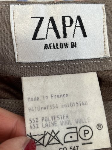 Vlněná sukně Zapa 45 % vlna