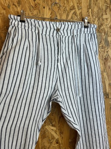 Letní kalhoty Made in Italy 100 % len