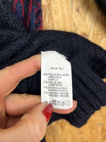 Pánský svetr Iceland 21 % vlna 17 % alpaka