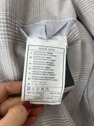 Pánské sako Dan John 55 % len 45 % bavlna