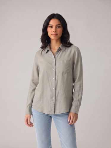 Lněná košile H&M 52 % len 48 % viskoza