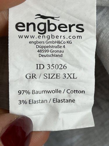 Pánská košile Engbers 97 % bavlna