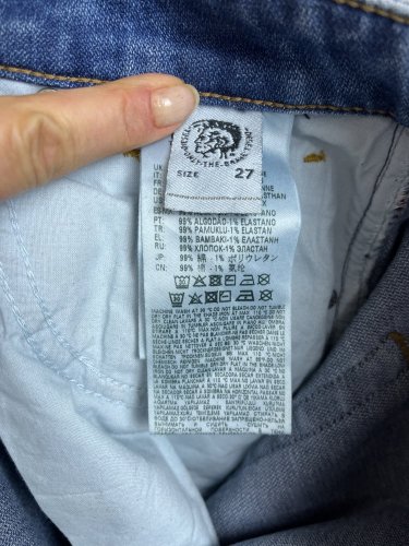 Pánské džíny Diesel 99 % bavlna