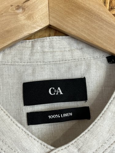 Pánská košile C&A 100 % len