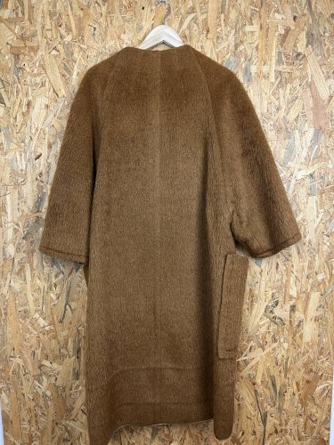 Vlněný kabát ZARA s podílem vlny
