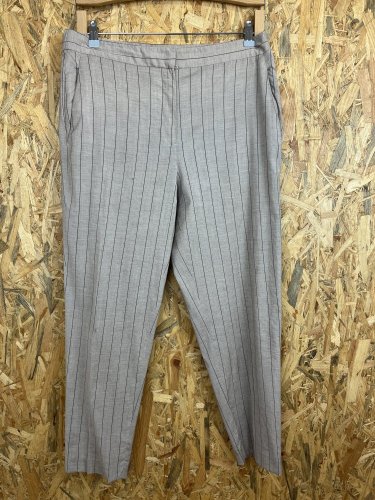 Široké kalhoty Massimo Dutti 100 % vlna