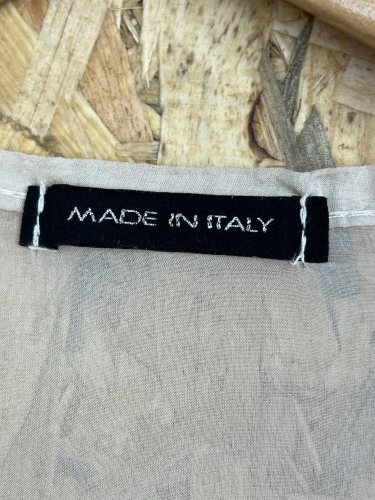 Hedvábný přehoz na plavky Made in Italy 100 % hedvábí
