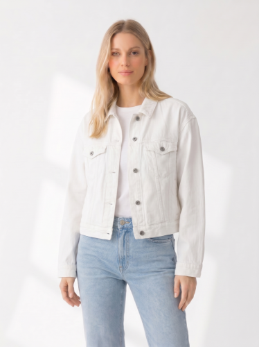 Riflová bunda Uniqlo 100 % bavlna