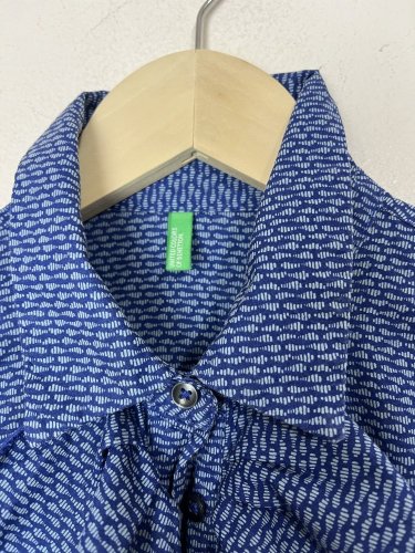 Bavlněná košile Benetton 100 % bavlna