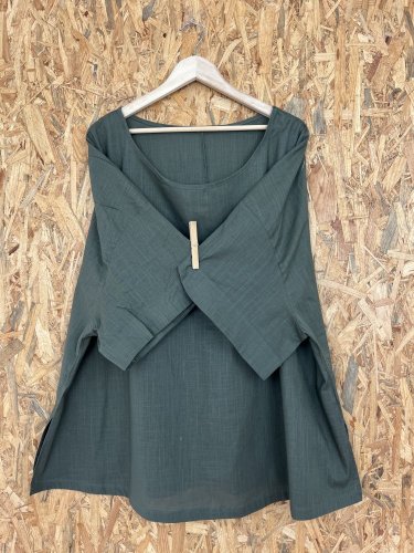 Oversize tunika Made in Italy 100 % bavlna