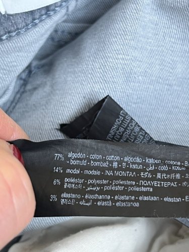 Pánské džíny ZARA 77 % bavlna 14 % modal