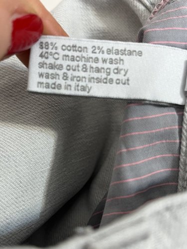 Bavlněné džíny Superfine 98 % bavlna