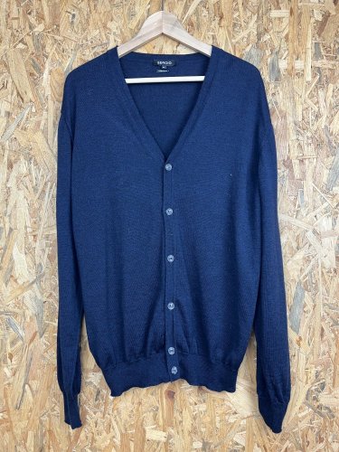 Pánský námořní kardigan Sergio 100 % merino vlna