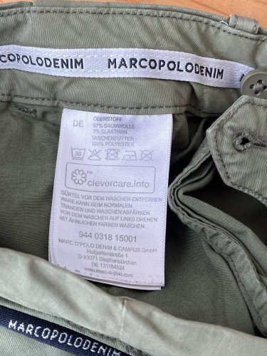 Pánské kraťasy Marc O`Polo 100 % bavlna