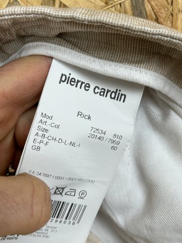 Pánské kalhoty Pierre Cardin 55 % len