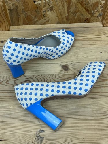 Lodičky Tamaris 100 % kůže a 100 % bavlna