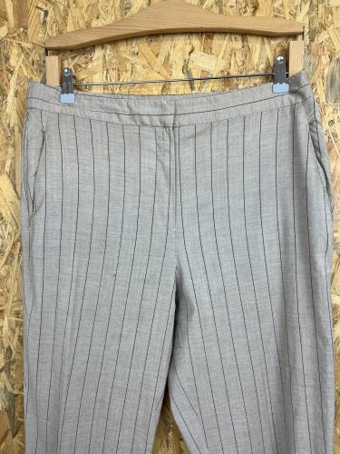 Široké kalhoty Massimo Dutti 100 % vlna