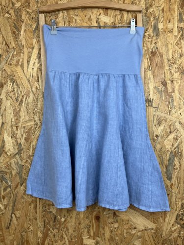 Lněná sukně Made in Italy 100 % len