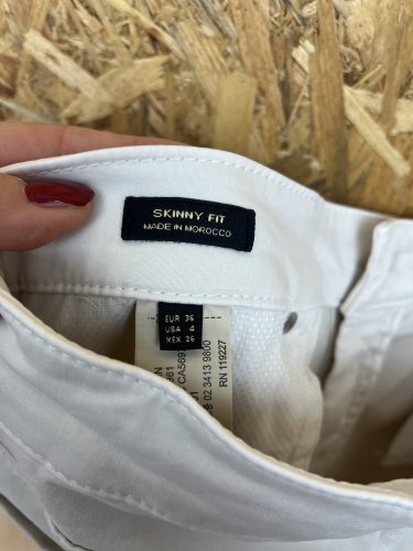 Kalhoty Massimo Dutti 68 % bavlna