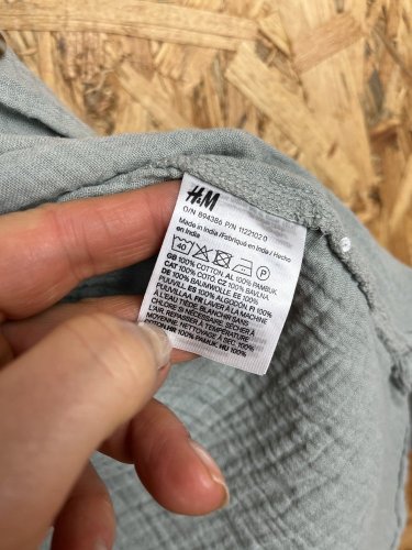 Oversize košile H&M 100 % bavlna