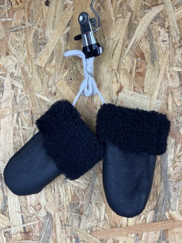 Dětské rukavice Made in Germany 100 % kůže a 100 % beran