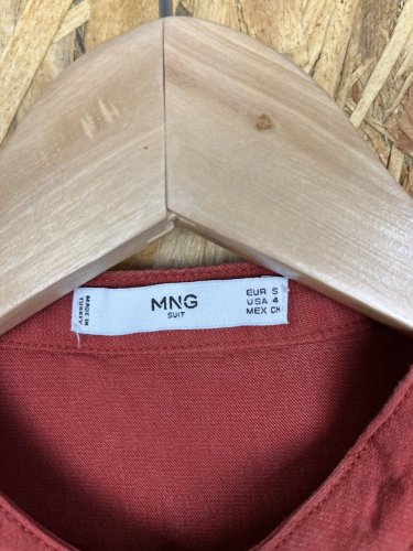 Košilové šaty Mango 99 % lyocel