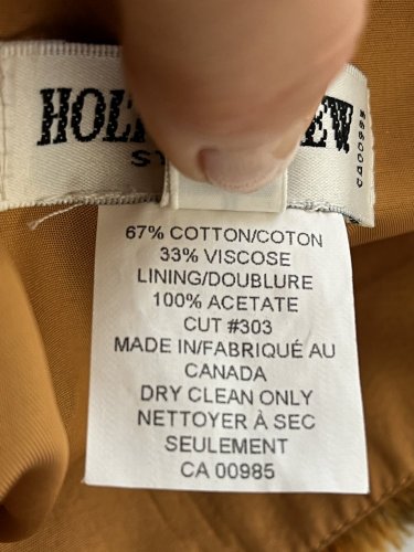 Bavlněná sukně HOLT RENFREW 67 % bavlna 33 % viskoza