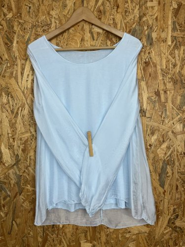 Hedvábná tunika Made in Italy s podílem hedvábí