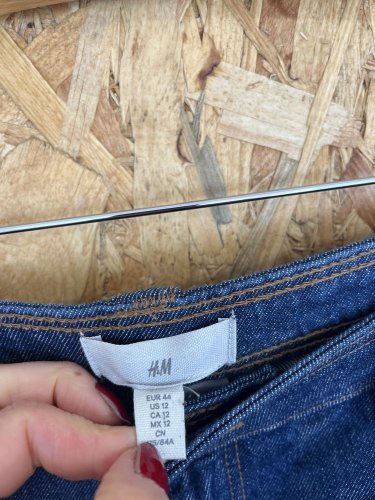 Široké džíny H&M 99 % bavlna