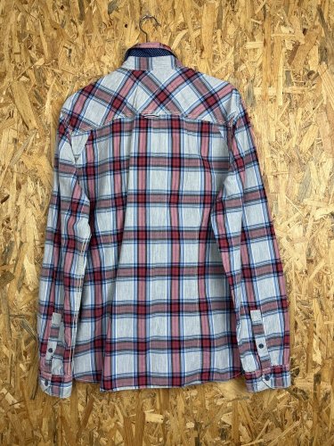 Kostkovaná košile Tommy Hilfiger 100 % bavlna