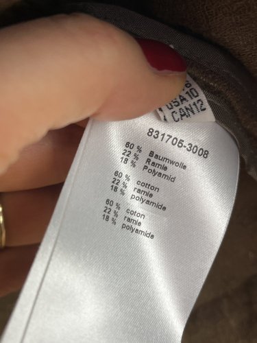 Kabát Blacky Dress 60 % bavlna 22 % ramie