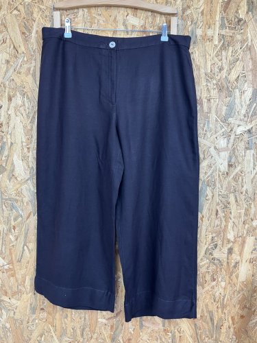 Široké kalhoty H&M 70 % viskoza 30 % len
