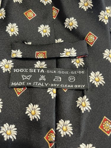 Hedvábná kravata Made in Italy 100 % hedvábí