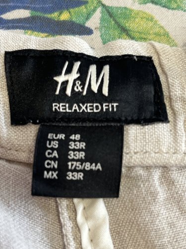 Široké kalhoty H&M 100 % len