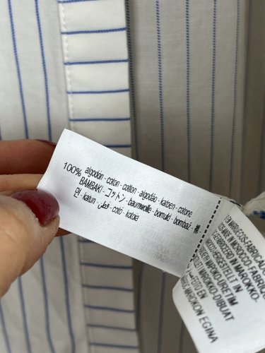Oversize košile ZARA 100 % bavlna
