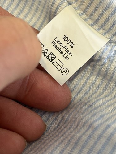Lněná sukně Blaumax 100 % len