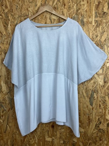 Oversize tunika Made in Italy 70 % viskoza 30 % len