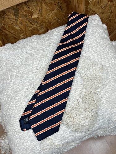 Hedvábná kravata Modesto Bertotto 100 % hedvábí