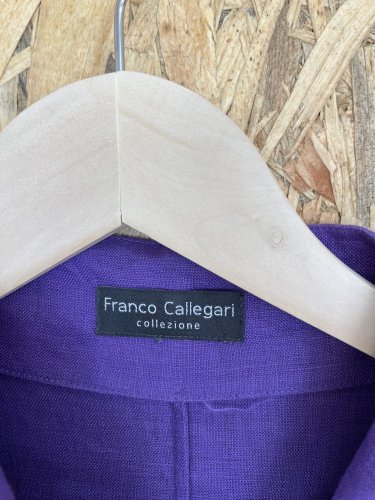 Oversize košile Franco Callegari 100 % len
