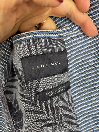 Pánské sako ZARA 100 % bavlna