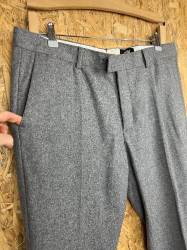Pánské kalhoty H&M 52 % vlna