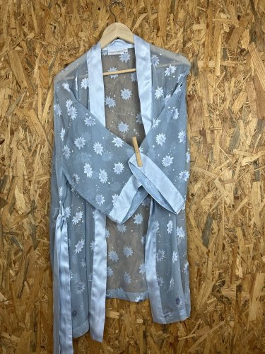 Hedvábný župan Christa Günter 60 % hedvábí