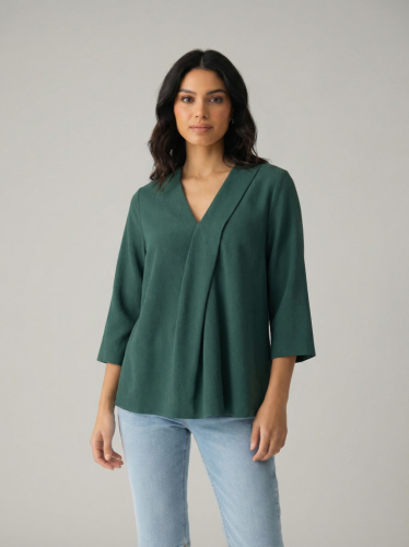 Tunika COS 54 % polyester 46 % cupro