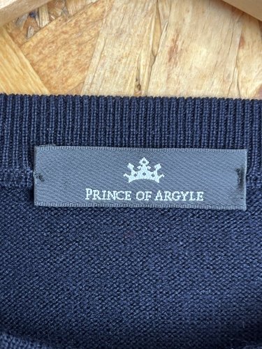 Pánský svetr Prince of Argyle 100 % vlna