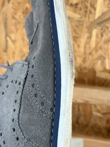 Velurové boty Made in Italy 100 % kůže