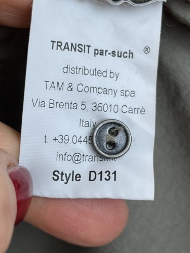 Nadčasová tunika Made in Italy 68 % bavlna