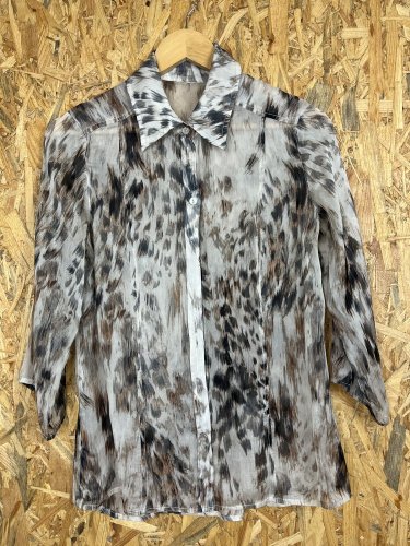 Hedvábná košile Made in Italy s podílem hedvábí