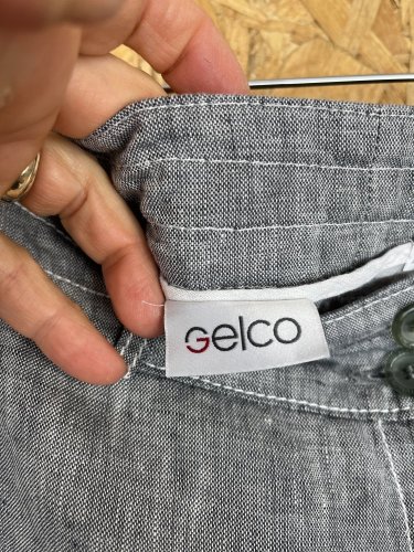 Široké kalhoty Gelco 100 % len